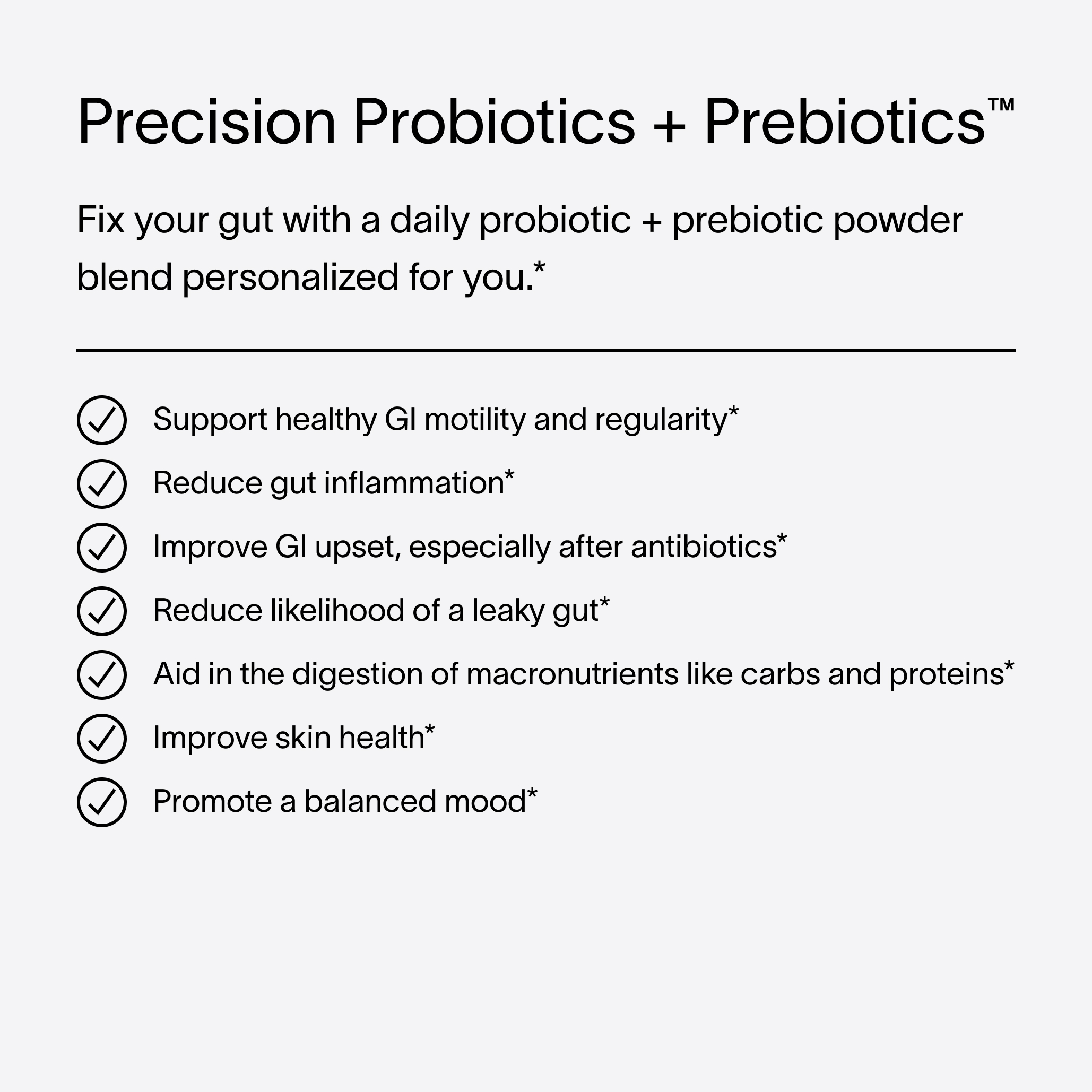 Viome Precision Probiotics and Prebiotics - 2